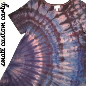 Custom Tie Dyed Carly Small LuLaRoe